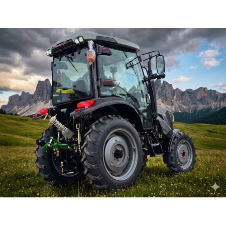 Трактор TERRAFENG 555XC, 50 к.с, заводська кабіна за кондиціонером, примусовою гідравлікою, серга + автомобільний фаркоп